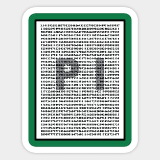 pi Sticker